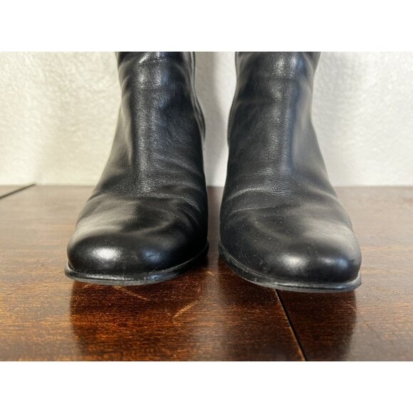Ecco Jaffna Women's Boots Bootie Black Sz 8.5 Leather Solid Zip  EU 39 - Picture 4 of 11